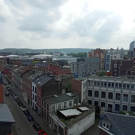 Liege Centre Mediacite Appartement Possible Parking Terrasse Immense 8Eme Pour 2 Personnes Exterior foto